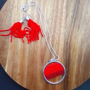 Earrings and necklace set